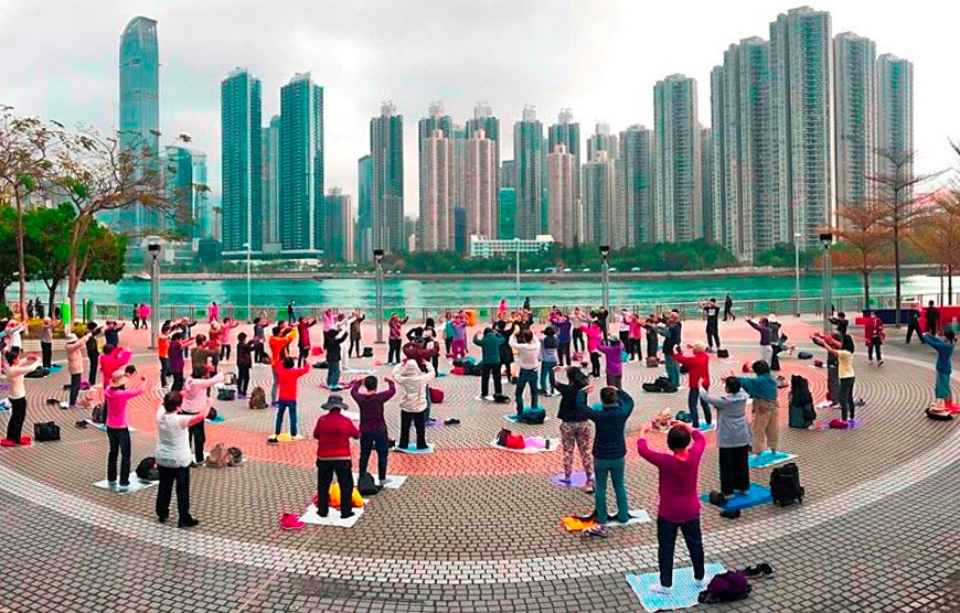 Falun Gong v Hongkongu